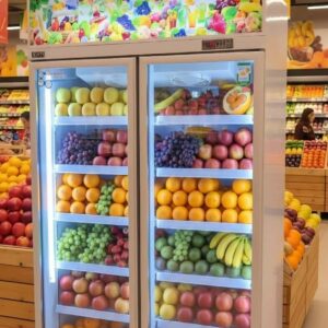 TỦ MÁT 2 CÁNH DENJAYR BẢN CAO CẤP NHẤT 2026 - CHUYÊN HOA QUẢ - NƯỚC NGỌT - TÍCH HỢP CHỨC NĂNG BÙ ẨM - SẤY KÍNH ĐIỆN VÀ HỆ THỐNG KHỬ KHUẨN THẾ HỆ MỚI NHẤT MODEL DJTM1200L