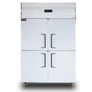 TỦ ĐÔNG INOX 4 CÁNH CAO CẤP DENJAYR QUẠT GIÓ MODEL DJDIN4CQG