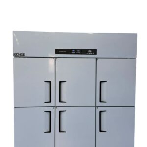Alternative view of TỦ ĐÔNG INOX 6 CÁNH DENJAYR LÀM LẠNH TRỰC TIẾP MODEL DJLLTT6C