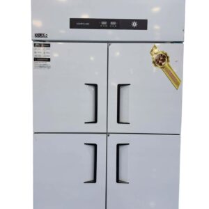 TỦ ĐÔNG INOX 4 CÁNH DENJAYR LÀM LẠNH TRỰC TIẾP MODEL DJLLTT4C