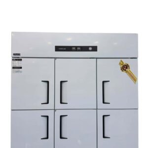 TỦ ĐÔNG INOX 6 CÁNH DENJAYR LÀM LẠNH TRỰC TIẾP MODEL DJLLTT6C